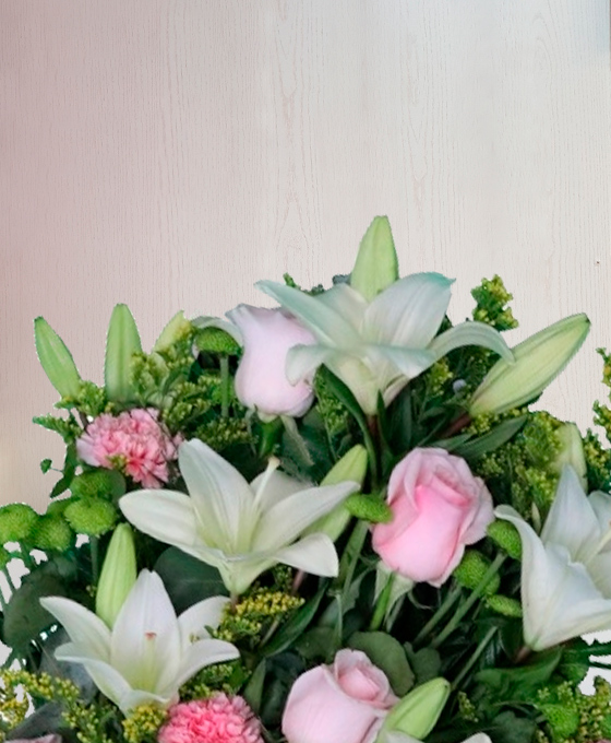 Ramo de flores para tanatorios