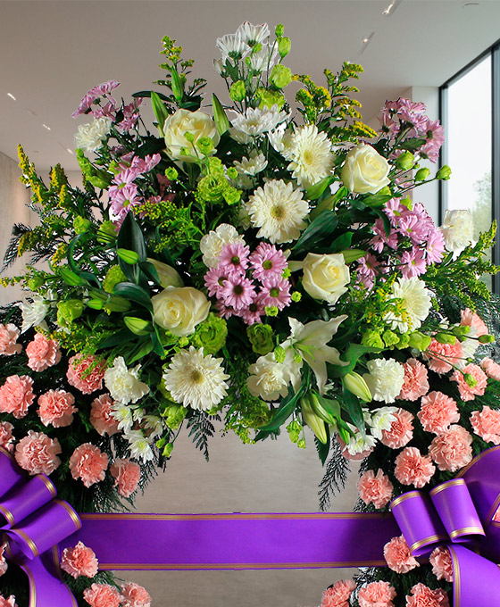 Corona de flores para funeral Sevilla